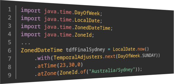 Java8 Date Time Intro